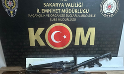 Sakarya'da 6 ruhsatsız tüfek ve 1600 fişek ele geçirildi