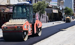 Salihli'de Şüheda Caddesi yenileniyor