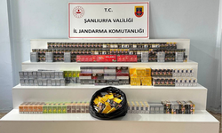 Şanlıurfa'da 5 bin 70 paket gümrük kaçağı sigara ele geçirildi