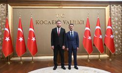 Suriye Hama Valisi Abdurrahman Es-Seheyen, Vali Aktaş'ı ziyaret etti