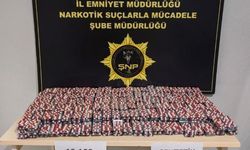 Suruç'ta 13 bin 100 sentetik ecza hap ele geçirildi
