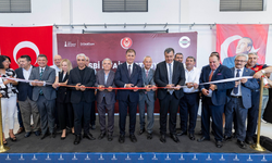 Tire TOSBİ'ye itfaiye hizmet binası açıldı