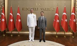 Tuğamiral Darcan'dan Vali Aktaş'a ziyaret