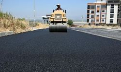 Turgutlu Ergenekon'da 4 bin ton asfalt serildi