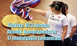 Türkiye, U23 Avrupa Atıcılık Şampiyonası'nı 17 madalyayla tamamladı