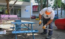 Türkiye'nin ilk bebek parkı olan 'Konyaaltı Bebek Parkı' yenileniyor