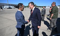 Vali Aktaş, Cumhurbaşkanı Yardımcısı Yılmaz'ı karşıladı