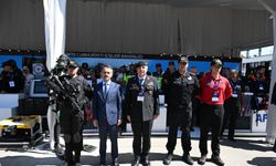 Vali Aktaş, 'TEKNOFEST Mavi Vatan' alanındaki İçişleri Bakanlığı stantlarını ziyaret etti