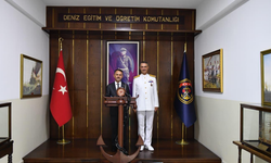 Vali Aktaş'tan Tümamiral Darcan'a ziyaret