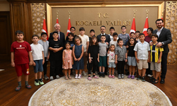 Yaz Kur'an Kursu öğrencilerinden Vali Aktaş'a ziyaret