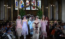 Antep işi nakışı Londra Moda Haftası'nda tanıtıldı