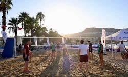 Bodrum'da Plaj Voleybolu Şenliği başladı
