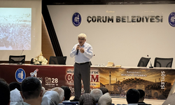 Çorum'da 'Milli Mücadele'de Çorum' söyleşisi düzenlendi