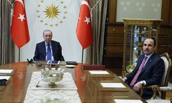 Cumhurbaşkanı Erdoğan, Başkan Altay'ı kabul etti