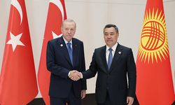Erdoğan, Kırgızistan Cumhurbaşkanı Caparov ile görüştü