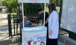 Gercüş'te Halk Sağlığı Haftası kapsamında farkındalık etkinliği düzenlendi