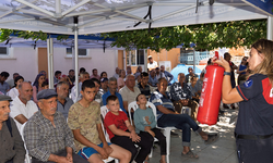 İzmir'de 'Yangına Dirençli Köy' projesi Kiraz Cevizli'de sürüyor