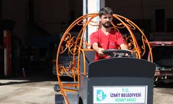 İzmit Belediyesi, etkinlikler için mobil çadır ve elektrikli fayton üretti