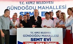 Kepez'de Gündoğdu Mahallesi Semt Evi'nin temeli atıldı