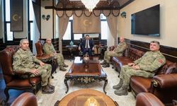 Korgeneral Kurumahmut'tan Vali Masatlı'ya ziyaret