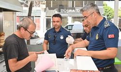 Kumluca'da döner işletmelerine yönelik denetim gerçekleştirildi