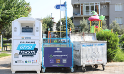 Marmaris'te bir ayda 550 ton geri dönüşüm atığı toplandı