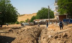Nohuttepe'nin içme suyu hattı yenileniyor