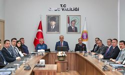Ordu'da eylül ayı güvenlik ve asayiş toplantısı yapıldı