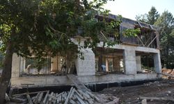Osmaniye'de Mezarlıklar Müdürlüğü için yeni hizmet binası yapılıyor
