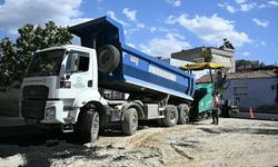 Salihli Çiçek Caddesi'nde 3 bin ton sıcak asfalt serilecek