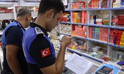 Toroslar'da okul öncesi kırtasiye denetimi yapıldı