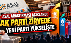 ASAL Araştırması Açıklandı: AK Parti Zirvede, Yeni Parti Yükselişte
