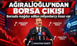 Başkan Ağıralioğlu: Borsada mağdur edilen milyonlarca insan var