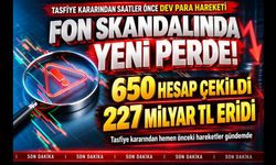 Fon Skandalında Yeni Perde: Karardan Önce 650 Hesap Çekildi, 227 Milyar TL Eridi