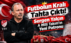 Futbolun Kralı Tahta Çıktı! Sergen Yalçın A Milli Takım'ın Yeni Patronu
