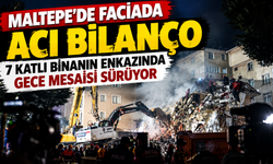 Maltepe’de Faciada Acı Bilanço: 7 Katlı Binanın Enkazında Gece Mesaisi Sürüyor