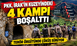 PKK, Irak’ın kuzeyindeki 4 kampı boşalttı