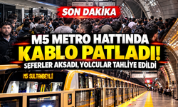 SON DAKİKA | M5 Metro Hattında Kablo Patladı! Seferler Aksadı, Yolcular Tahliye Edildi