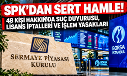 SPK'dan Sert Hamle! 48 Kişi Hakkında Suç Duyurusu, Lisans İptalleri ve İşlem Yasakları