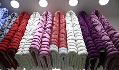 Soğuk ayların göz bebeği; el işi yorgan