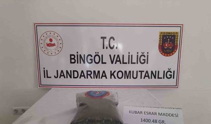 Bingöl’de uyuşturucu madde ve tüfek ele geçirildi