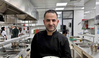 Ağrı İbrahim Çeçen Üniversitesi Gastronomi öğrencileri, deneyimli şeflerden uygulamalı eğitim alıyor