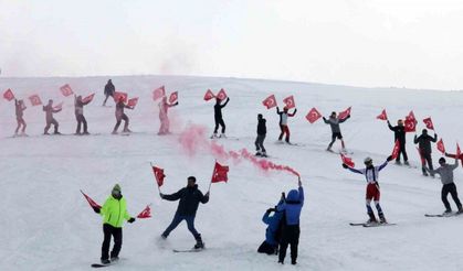 Bitlis’te 4. Kar Festivali renkli görüntülere sahne oldu