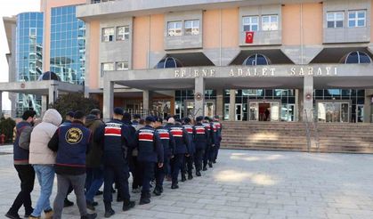 Edirne’de köy arazisini satan eski muhtar ve aralarında iş adamlarının da olduğu 8 şüpheli tutuklandı