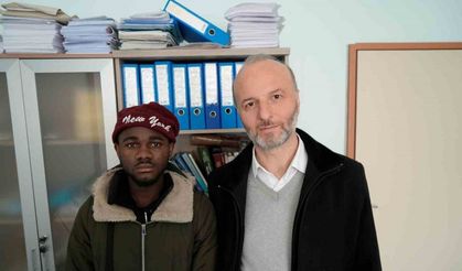 Gümüşhane’de Kamerunlu üniversite öğrencisi Ramazan ayına müslüman olarak giriyor