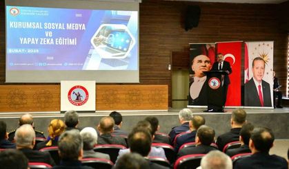 Kamu kurumlarında Kurumsal Sosyal Medya ve Yapay Zeka Eğitimi verildi