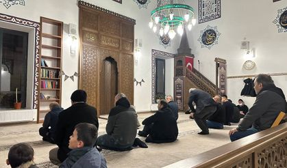 Kayseri’de ilk teravih namazı kılındı
