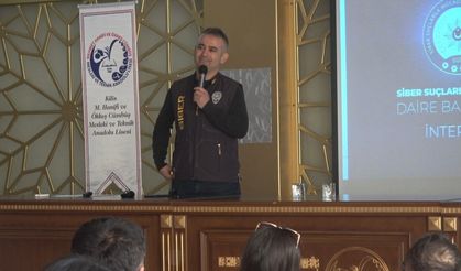 Kilis’te öğretmenlere siber güvenlik semineri düzenlendi