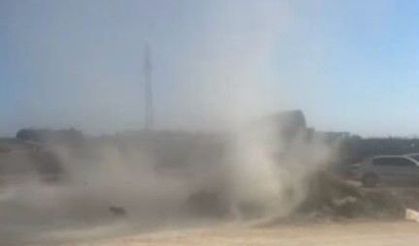 Osmaniye’de hortum çıktı, sanayi esnafı neye uğradığını şaşırdı