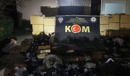 Osmaniye’de tırda 146 bin 800 paket kaçak sigara ele geçirildi